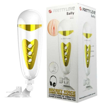 Masturbatore Maschile Premium con Audio e Vibrazioni Multiple